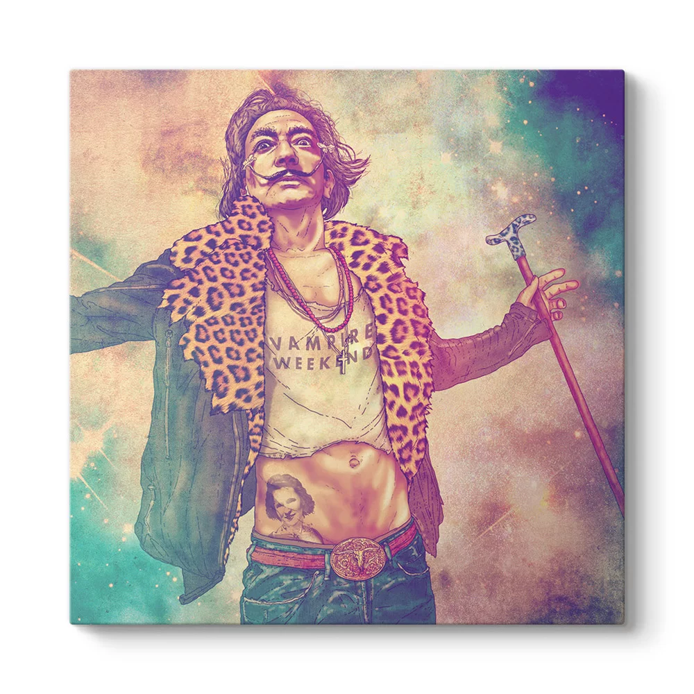 Salvador Dali Retro Tablo - Model 3